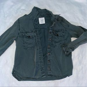 GREEN UTILITY JACKET